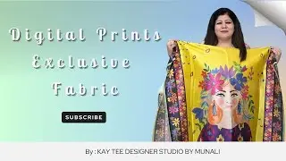 Unleash Your Style! Digital Print Fabrics Available for Custom Dresses.