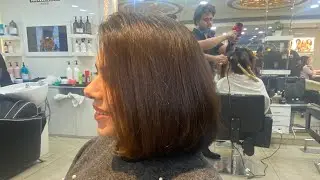 Bob Haircut tutorial with New Technique 