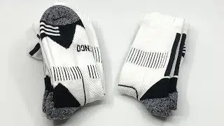 Decathlon RS 900 High Sport Socks 🧦 Tri-Pack (White/Grey White)