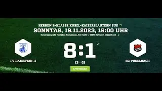 FV Olympia Ramstein 2 - SC Vogelbach