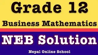 Probability-Past Questions | NEB SOlution-Business Mathematics | Grade 12 NEB SOlution for Mgmt