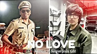 MYTHPAT-Vs-Sourav_Joshi_Vlogs Edit | No Love Edit | Sourav Joshi Edit | Mythpat Edit