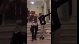 Dabbing with Logan Paul