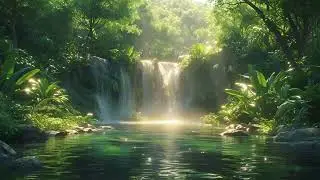 Enchanting Jungle Serenity: A Melodic Oasis for Relaxation and Tranquility