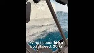 IC36 - STELLAR - 20 knots of speed in 16 knots wind