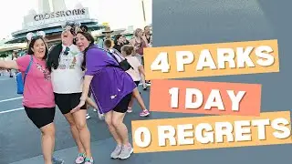 Disney in a Day Challenge ✨ Four Parks, One Magical Adventure