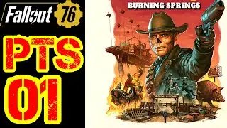 ESPLORIAMO BURNING  SPRINGS.  [FALLOUT 76 GAMEPLAY ITA 01]