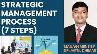 Strategic management process with different corporate examples (7 Steps)