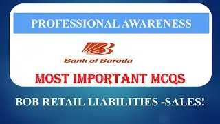 BOB RETAIL LIABILITIES SALES - MOST IMPORTANT MCQS PART2