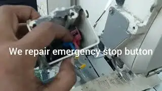 How to remove error 411 and emergency stop button problem with solution