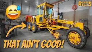 Road Grader Repair Series: Restoring a 1972 Allis Chalmers M65 – Episode 2