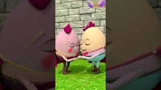Humpty Dumpty | Princess Songs #shorts