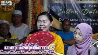 New Eroy na Gagao na Pananadem 2020 by Potre Monaoray@ Sultan Carim Enthronment Ceremony.