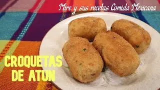 Croquetas de Atun con Papa y Queso Receta Facil y Rapida
