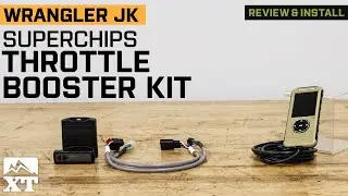 Jeep Wrangler JK Superchips Flashcal and Amp'D 2.0 Throttle Booster Kit Review & Install