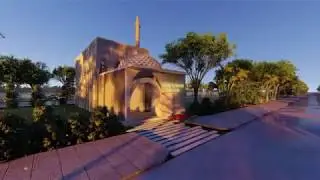 Animation for a Mosque