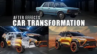 Car Transformation After Effects Tutorial