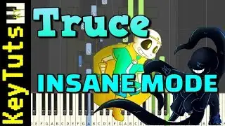 Truce from Underverse - Insane Mode [Piano Tutorial] (Synthesia)
