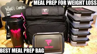 BEST MEAL PREP BAG FOR WEIGHT LOSS || 6 MEAL BAG REVIEW
