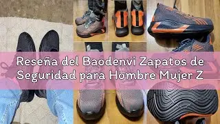Reseña del Baodenvi Zapatos de Seguridad para Hombre Mujer Zapatillas de Trabajo Zapatillas de Segur
