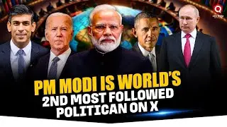 PM Modi gains 100 million followers on X, surpasses Taylor Swift, 2nd most followed politician