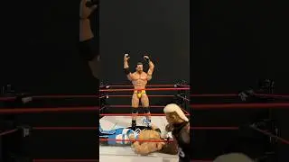 AJ Styles vs La Knight #wwe #wwetoys #laknightyeah #ajstyles #solosikoa #wrestling #smackdown