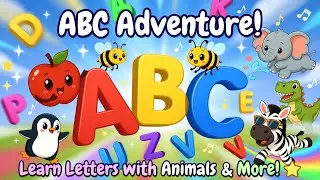 Do You Want Some Fun with the English Alphabet? 🎉 Learn A to Z | Fun ABC Video for Kids 🅰️🅱️