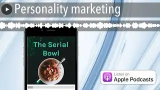 Personality marketing