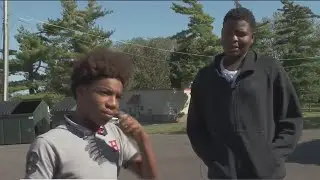 Two teens honored as heroes by Columbus police for stopping burglary of senior's home