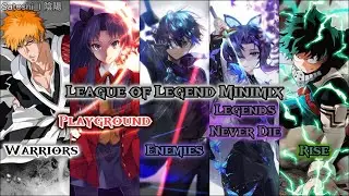 (Nightcore) League of Legend - Minimix (SV) (Lyrics)