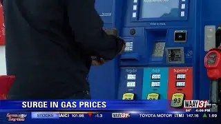 Surge in gas prices