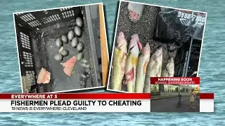 2 fishermen plead guilty to cheating during Lake Erie walleye tournament