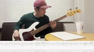 John Mayer - Still Feel Like Your Man Bassline Cover (With Tab)