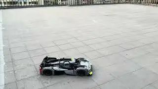 LEGO 42156 RC Peugeot 9X8 Le Mans Hybrid Hypercar Buggy[BuWizz] motor*2 Driving