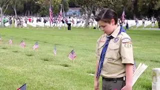 Honoring Veterans at Los Angeles National Cemetery