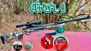 Hatsan 125 Sniper Vortex QE .22 Тестирование новых пуль