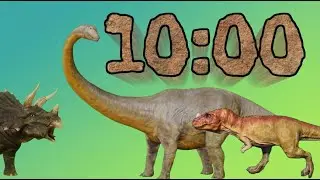 10 Minute Timer | Dinosaurs