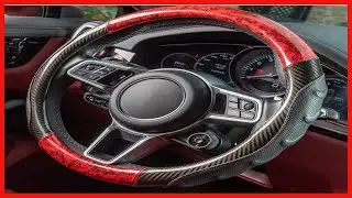 Premium Microfiber Leather Steering Wheel Cover for Comfort and Safety