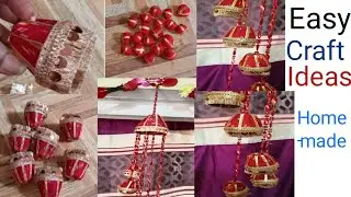 Jugaad! Easy Craft Ideas/Reuseing Waste Material/Old And Unused Fabric Home Decor 