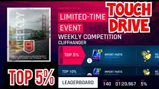 [Touchdrive] Asphalt 9 - Weekly Competition - CLIFFHANGER - 01:20.967 using MAZDA FURAI