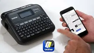 PT-D460BT Label Printer with iPrint&Label Mobile App