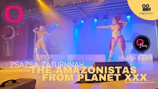 26.01.16 Eken & Valeria Performing The Amazonistas From Planet XXX at O Bar