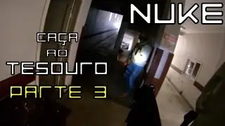 Airsoft Gameplay em Curitiba - Ca&ccedil;a ao Tesouro - Parte 3 - C&acirc;meras Contour e Gopro no Capacete !!!