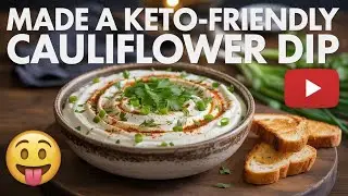 The Cauliflower Keto Dip I’ve Ever Made You Need This Recipe!...