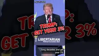 Donald Trump MOCKS Libertarians 