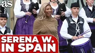 Serena Williams DAZZLES DANCING to BAGPIPES in Spain before Princess of Asturias Award
