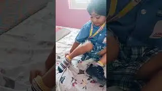 🎒 Vishu School Se Ghar Aaya 🏡 | Cute Kids Vlog