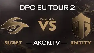🔴DOTA 2 [RU] Team Secret vs Entity Gaming [bo3] DPC WEU  2023 Tour 3, Division I, Table