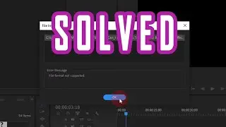 Solve WEBM format not Supported in Adobe Premiere Pro |Tutorial Vodeo | RAMTTZ
