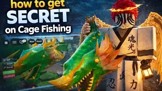 How To Get SECRET on CAGE FISHING | ROBLOX